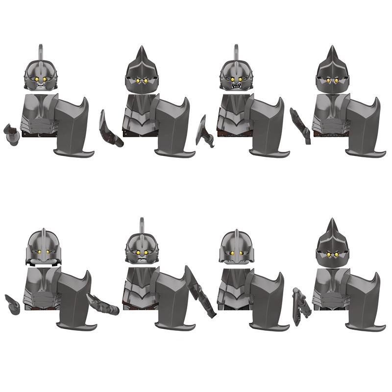 8 новых наборов строительных блоков / наборов для моделирования / игрушек в историческом стиле для детей в качестве подарков